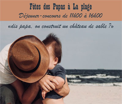 Fêtes des papas à La Plage